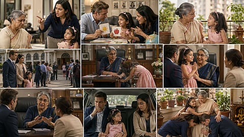 Gomathi and her family and principle