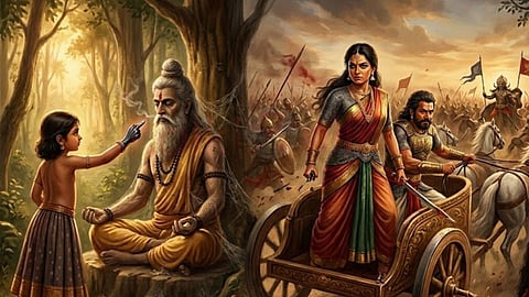 Sage Durvasa, Kaikeyi, Dasharathar