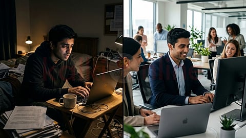 A man using Laptop - Self-confidence stories