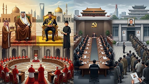 Countries without elections