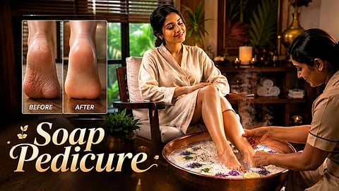Soap Pedicure