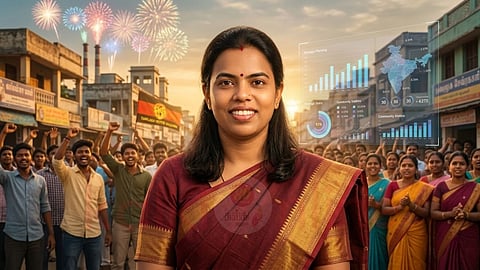 TVK Minister S. Keerthana