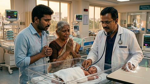 Hole in the Heart of Infant 