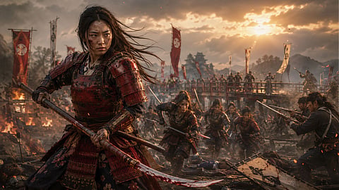 Japanese Female Samurai 