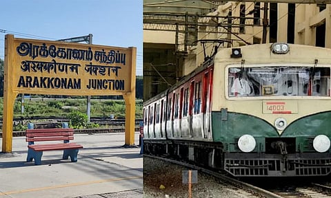 Arakkonam - chengalpattu train 