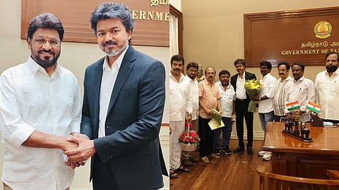 South Indian film writers Association Meet Vijay
