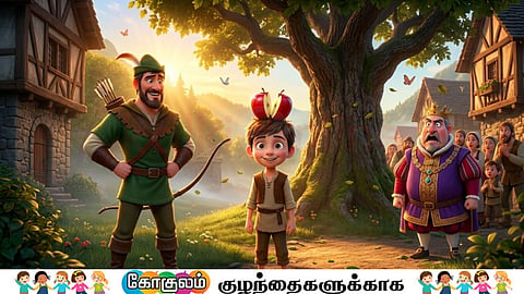 William Tell, his son and governor