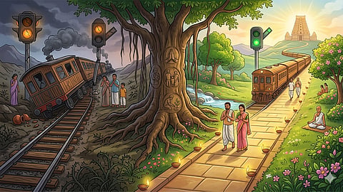 Train and Life Path