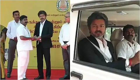 CMVijay Test Driving Medical Service Jeep.