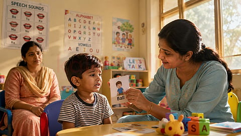 children stuttering 