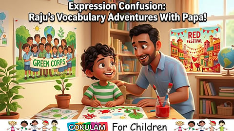 Raju and Daddy’s Word Adventure!