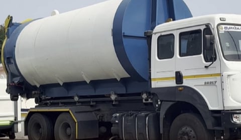 compressor machine for garbage 