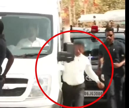 VIJAY'S SECURITY GUARD FALLS 