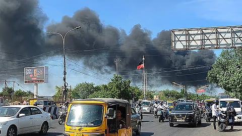 fire accident in chennai 