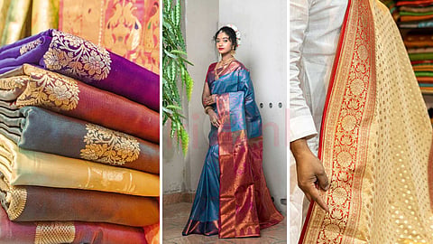 reception sarees