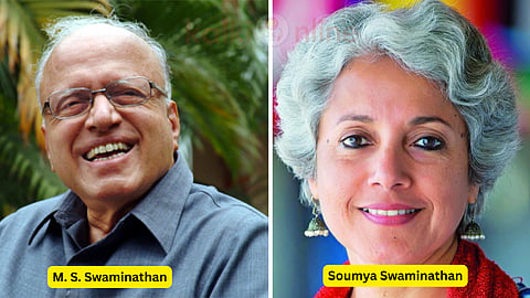 M. S. Swaminathan and Soumya Swaminathan