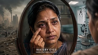 Watery eyes 