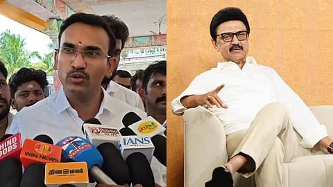Arunraj against DMK