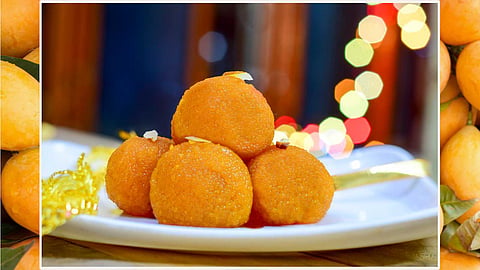 Mango Rava Laddu Recipe