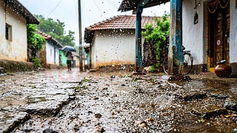 Raindrops shape - மழைத்துளிகள்