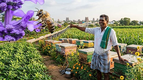 urban beekeeping India -பசுமைப் பாதைகள்