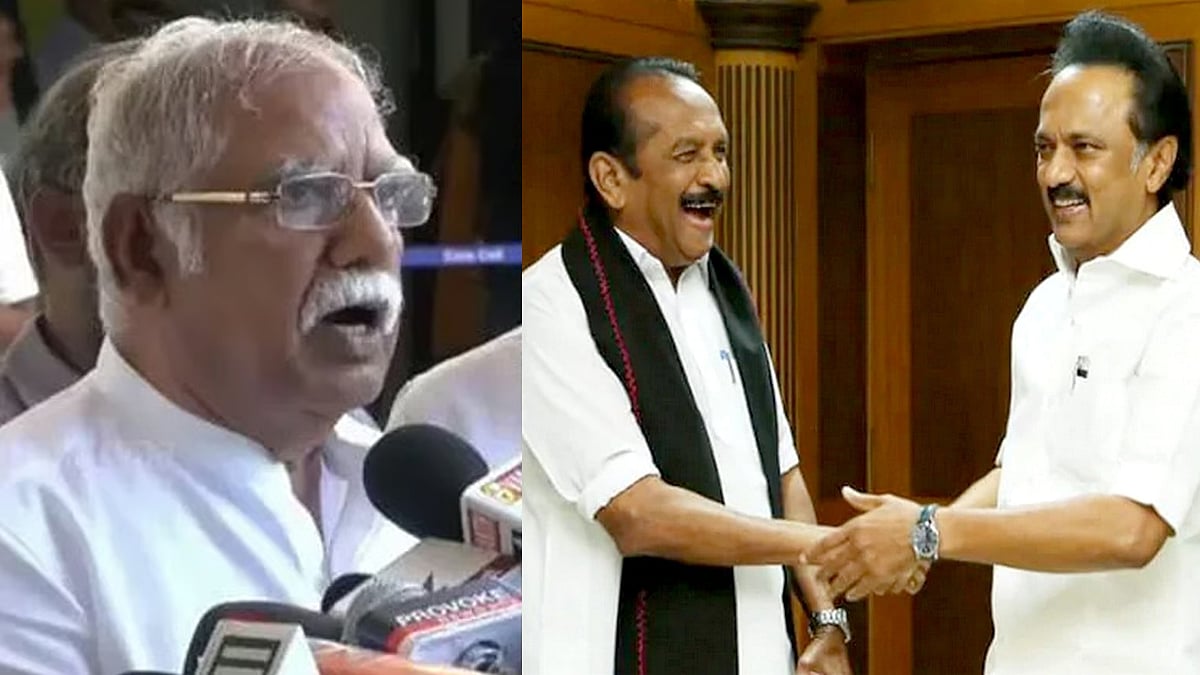 திமுக ஒரு நச்சுப்பாம்பு..! - அர்ஜுன்ராஜ் கடும் தாக்கு; தவெகவை நோக்கி நகரும் மதிமுக..?