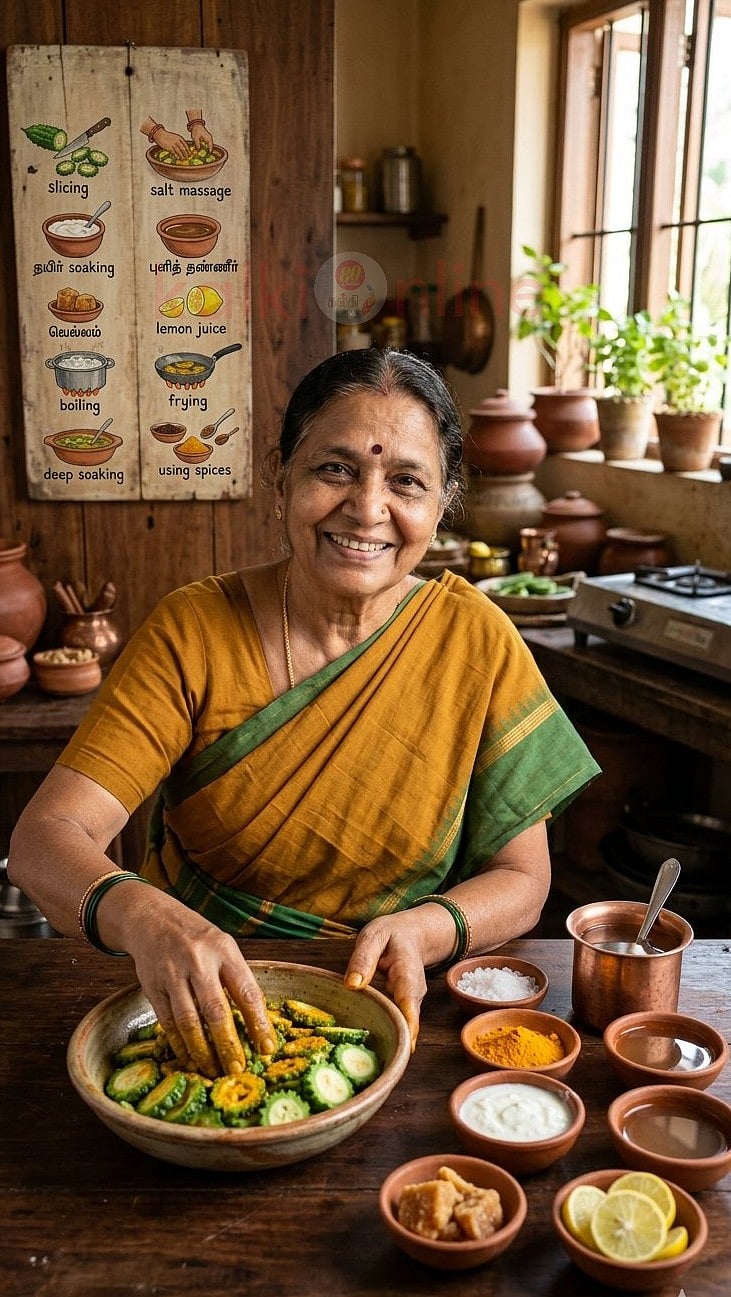 பாகற்காய் கசப்பைத் தூக்கி எறியும் 10 வழிகள்! இனி உங்க வீட்டில் இதுதான் ஃபேவரிட் டிஷ்!