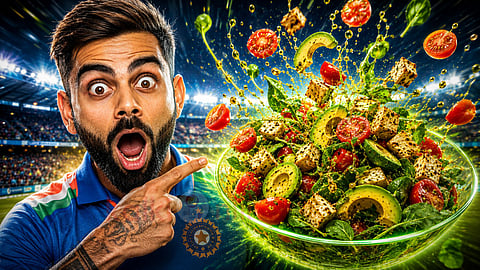 Virat Kohli salad recipe விராட் கோலி