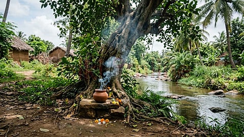 Aiyanar temple - ஐயனார் சாமி