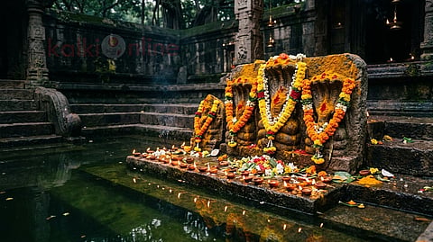 கலசா தீர்த்தங்கள்|a naga statues