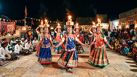 Rajasthan Folk Dance - சாரி நடனம்