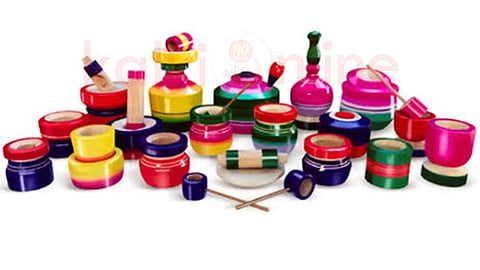 Ambasamudram wooden toys - சொப்பு சாமான்கள்