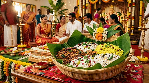 கட்டு சாதக் கூடை|kattu sadam in a wedding