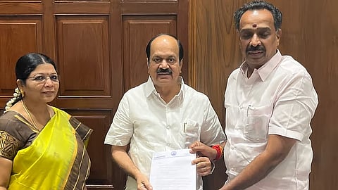எம்.ஆர். விஜயபாஸ்கர் ராஜினாமா