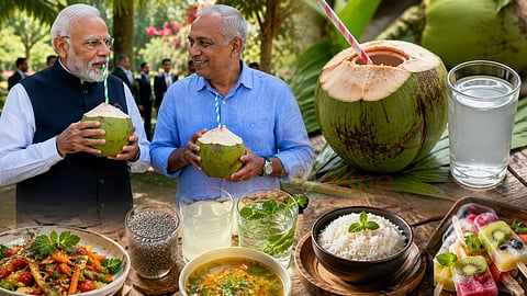 PM Modi fitness diet இளநீர் பயன்கள்