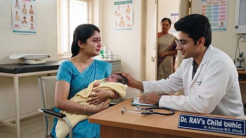 பெண் | Young woman and doctor