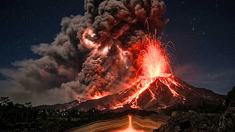 Volcanic Eruption - எரிமலை வெடிப்பு