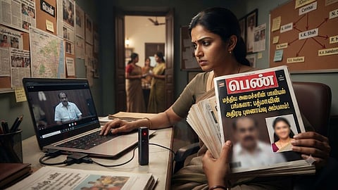 தமிழ் கதை | a woman as a magazine editor