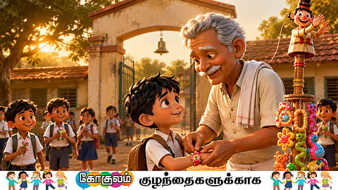 தமிழ் கதை | Candy Grandpa and a little boy