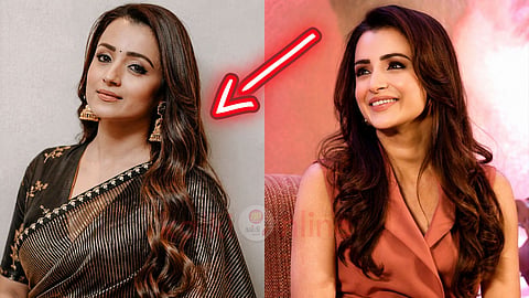 Tamil actress hair care த்ரிஷா கிருஷ்ணன்