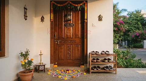 வாஸ்து சாஸ்திரம்|neat doorway