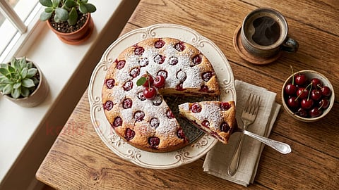 eggless cherry cake செர்ரி கேக்