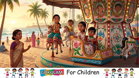 Children playing on the beach | beach 