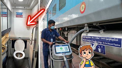 பயோ-டாய்லெட் | Train toilet cleaning