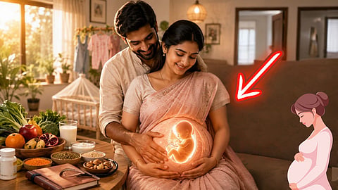 கர்ப்பிணி பெண்கள் | Husband take care of his pregnant woman