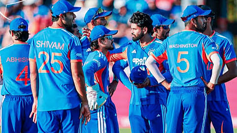 Indian team loss the series 