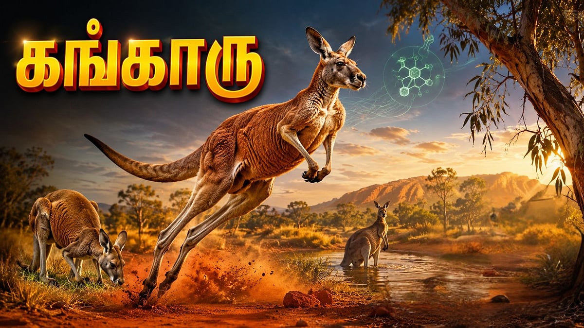 புவி வெப்பமடைதலை தடுக்கும் கங்காருவின் ஜீரண மண்டலம்! எப்படி? 