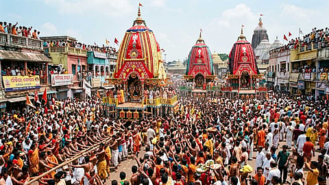 Sudarshana pillar mystery - ரத யாத்திரை