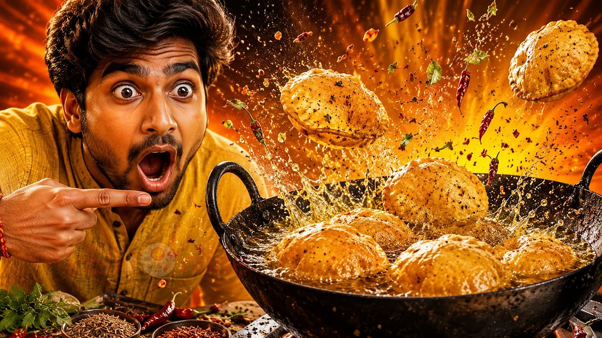 எண்ணெய் குடிக்காத பலூன் பூரி… மாவு பிசையும்போது இதை மட்டும் செஞ்சு பாருங்க!