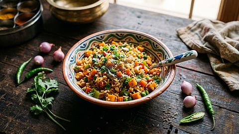 Sweet Potato fried Rice|பிரைடு ரைஸ்